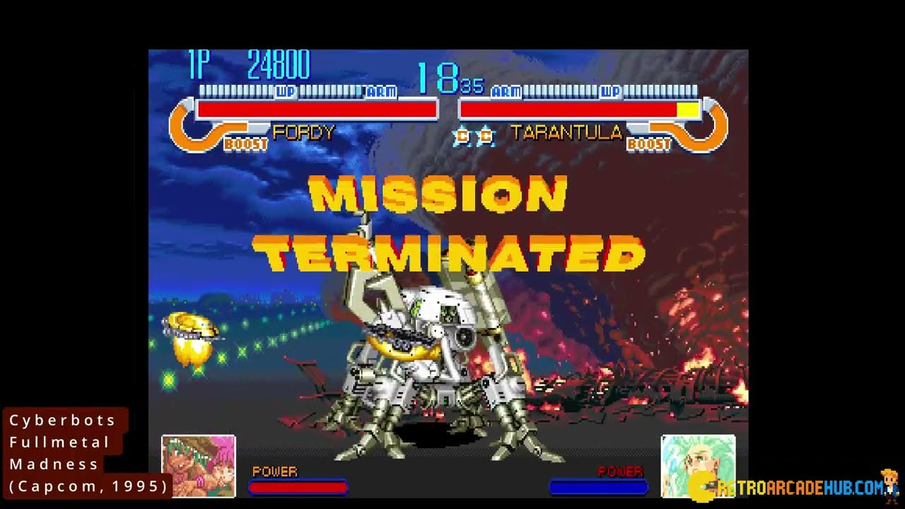 Cyberbots Fullmetal Madness (Capcom, 1995) for ARCADE