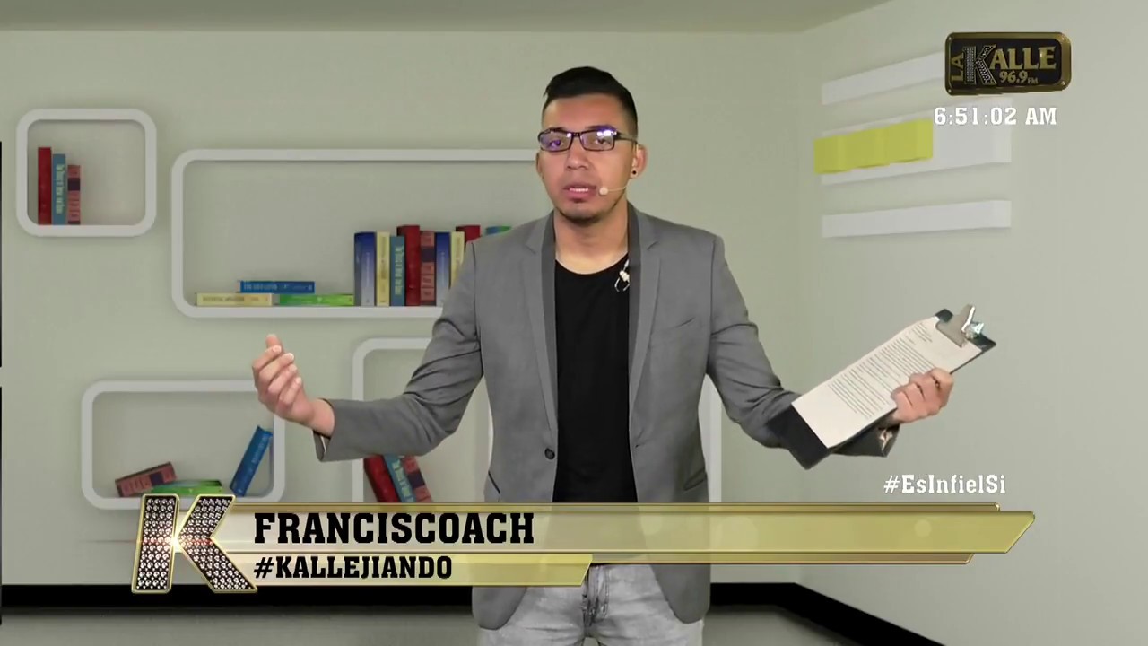 Franciscoach puso a Sara Uribe a meditar con un truco chino