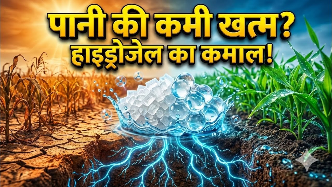हाइड्रोजेल क्या है और कैसे डालें? | हर किसान के लिए जरूरी तकनीक | Water Saving Farming