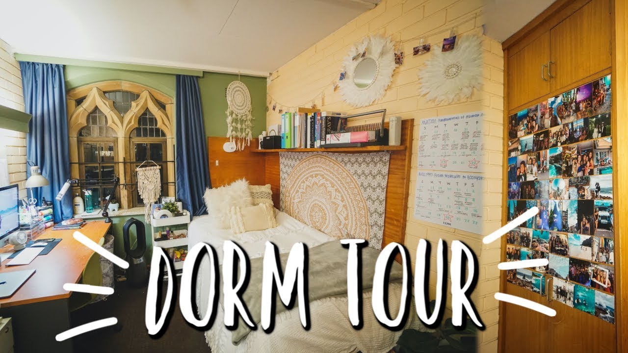 UNI ROOM TOUR ! *FIRST YEAR COLLEGE DORM 2019* | studycollab: Alicia
