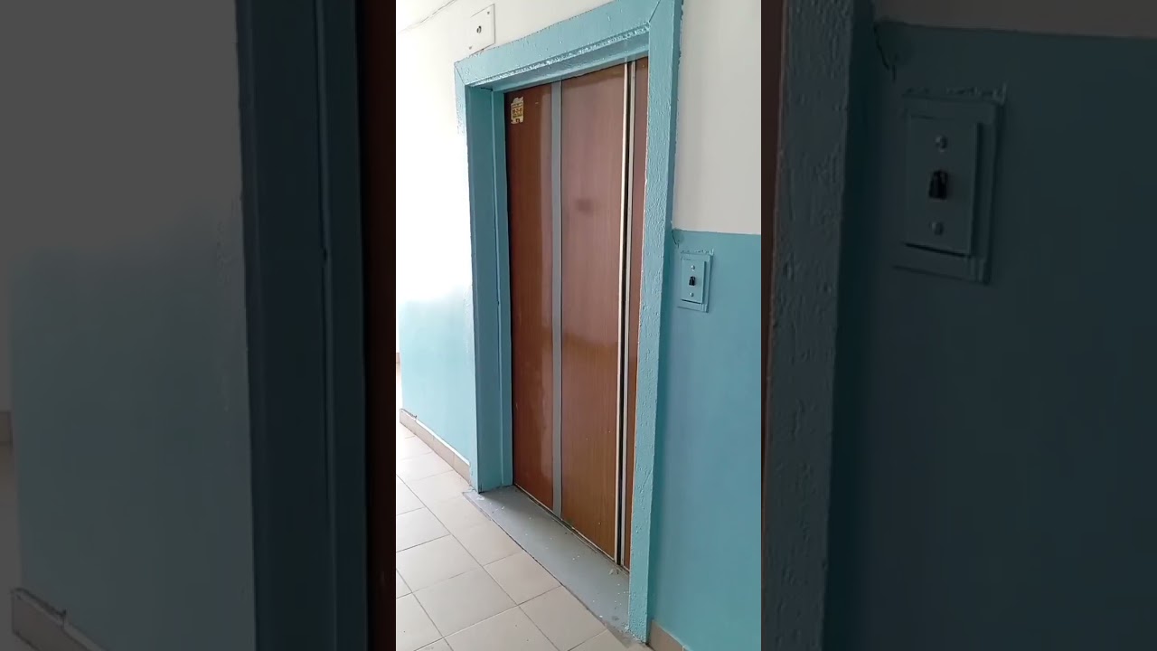 (Залипайка!) Лифт кмз (1982г.) Ул. Волгоградская 24г. Город Омск.