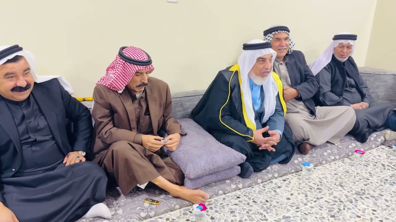 صلح عشائري بين الساده البوبدران البوزينان وقبيله اللهيب الدوايخ بحضور الشيخ احمد سيد سلطان البدراني