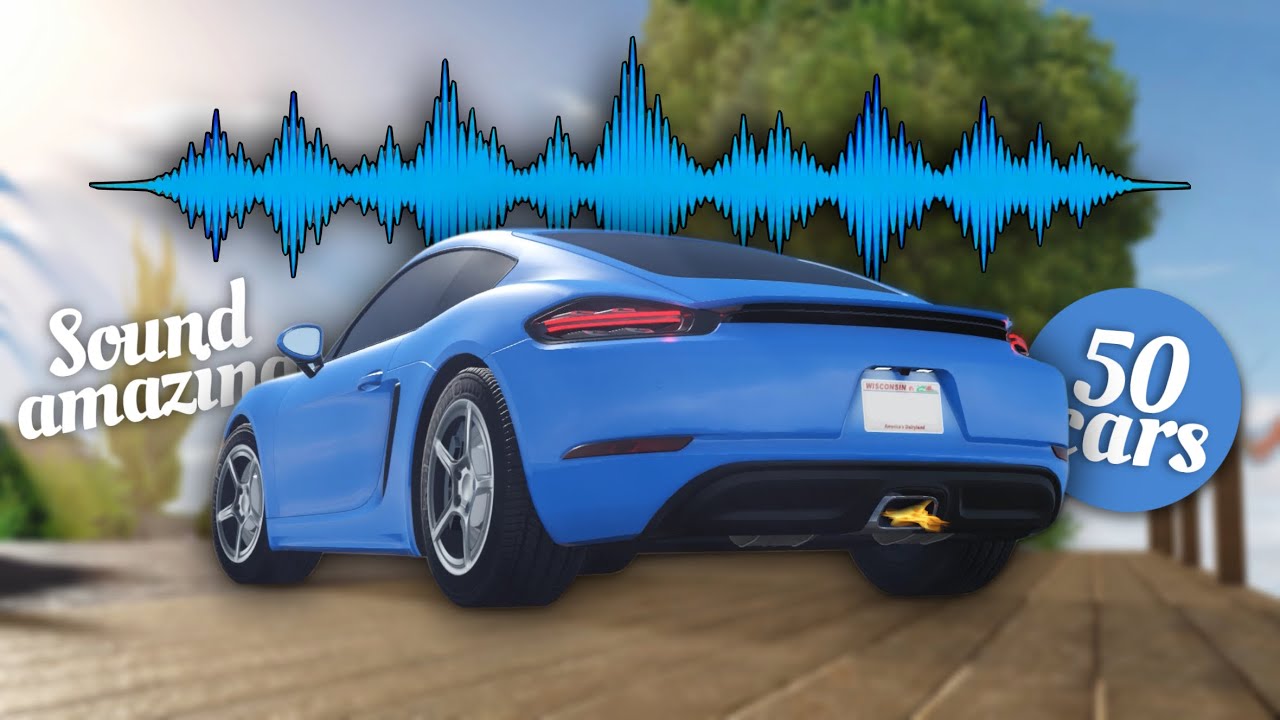 50 Best SOUNDING cars! (Greenville Roblox)