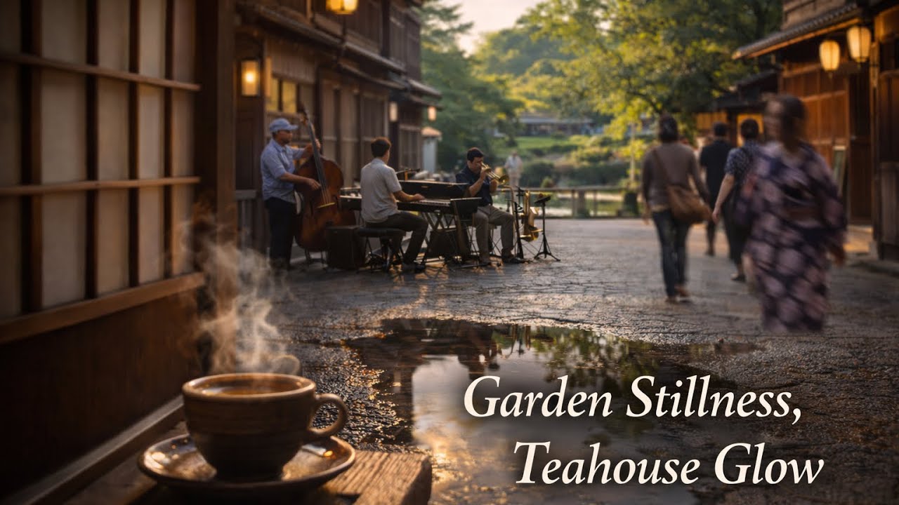Garden Stillness, Teahouse Glow｜KANAZAWA CHILLHOP BIG BAND WALK