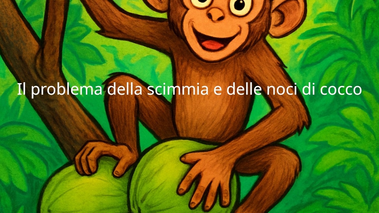 La scimmia e le noci di cocco. Un problema curioso