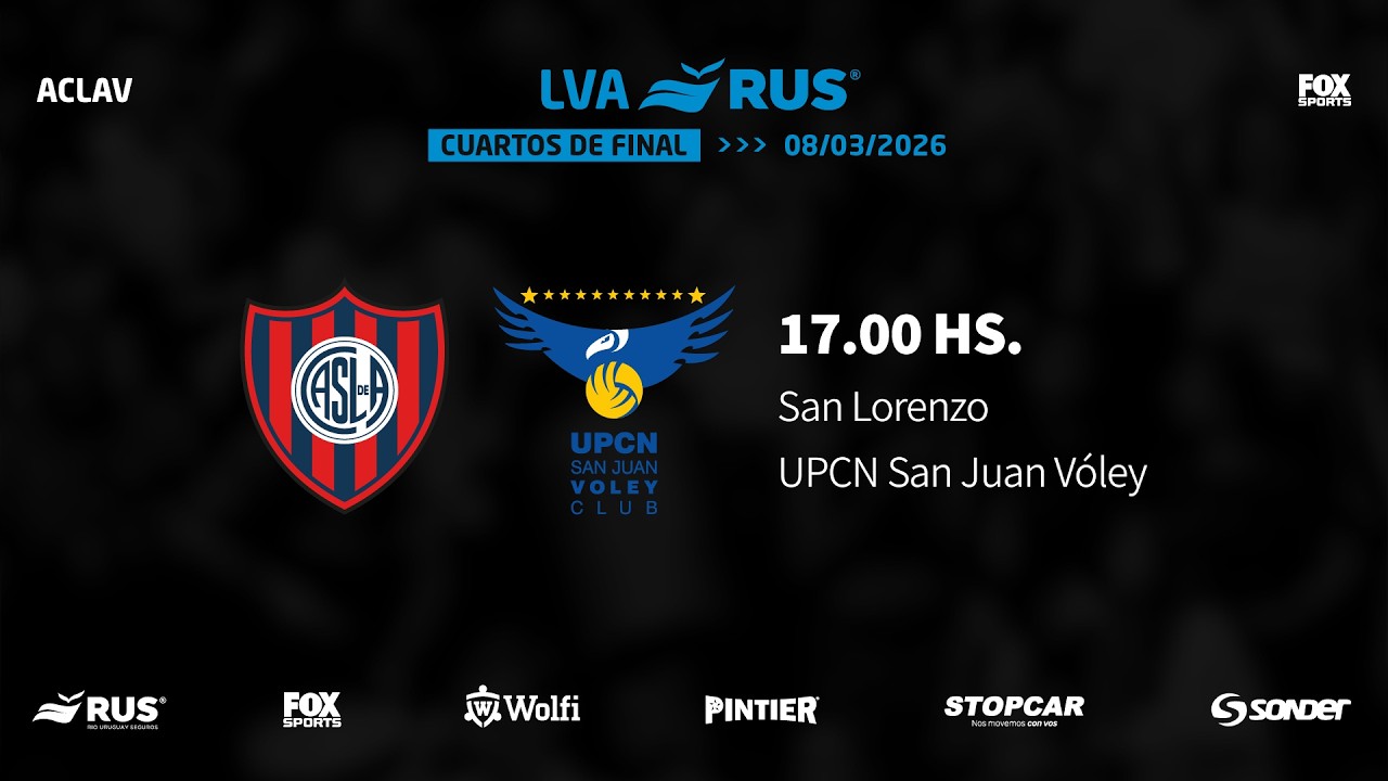 LVA RUS 25-26 | CUARTOS | DIA 2: San Lorenzo vs. UPCN San Juan