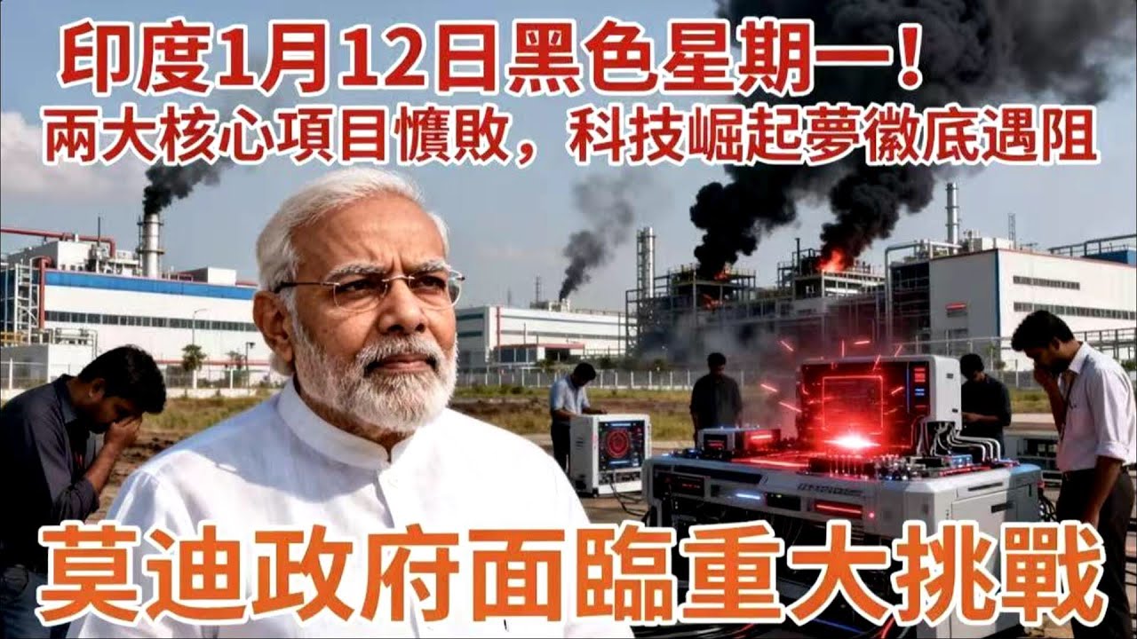 印度1月12日雙重打擊！鋰電合作破局、火箭發射慘敗，科技崛起夢碎？