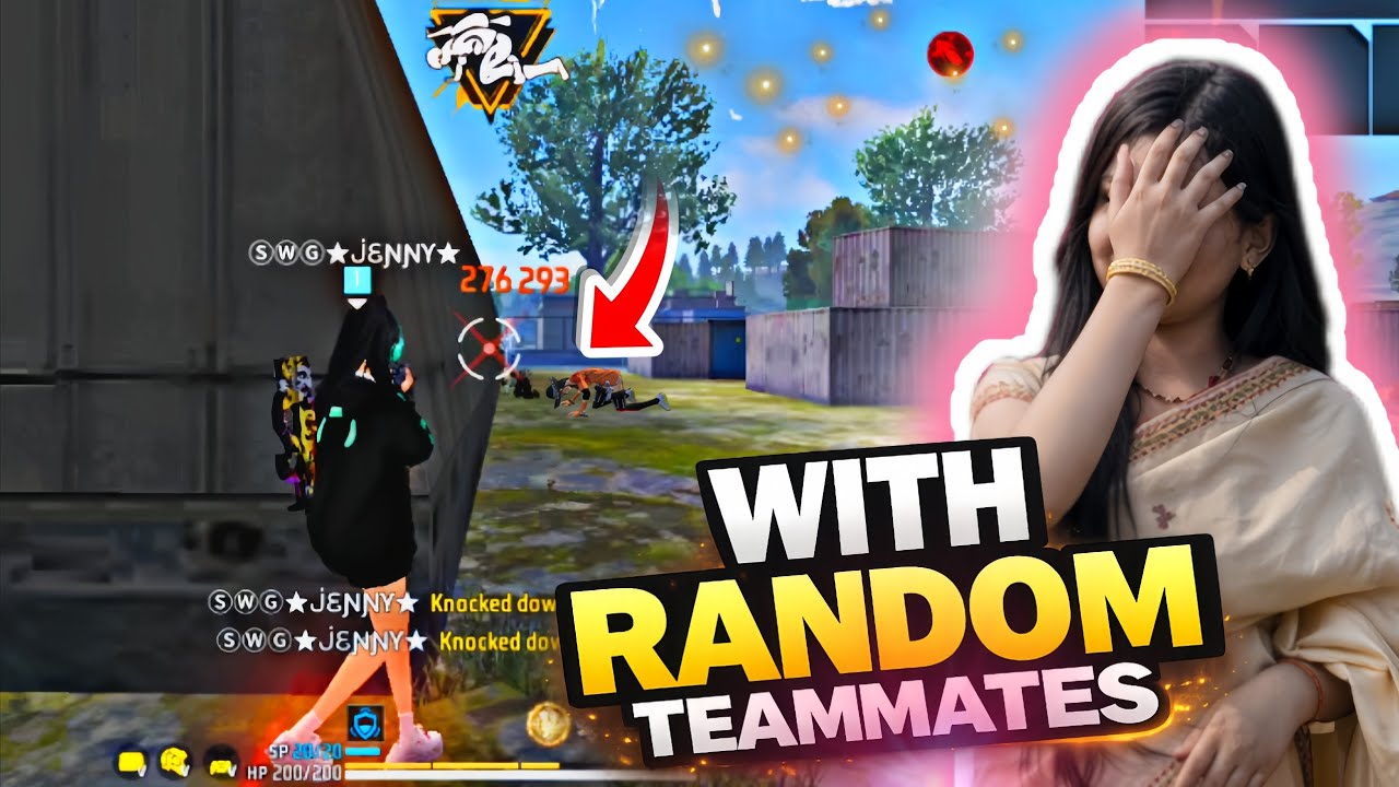 I Played With Random Teammates ❤️‍🔥||Munu Gaming 