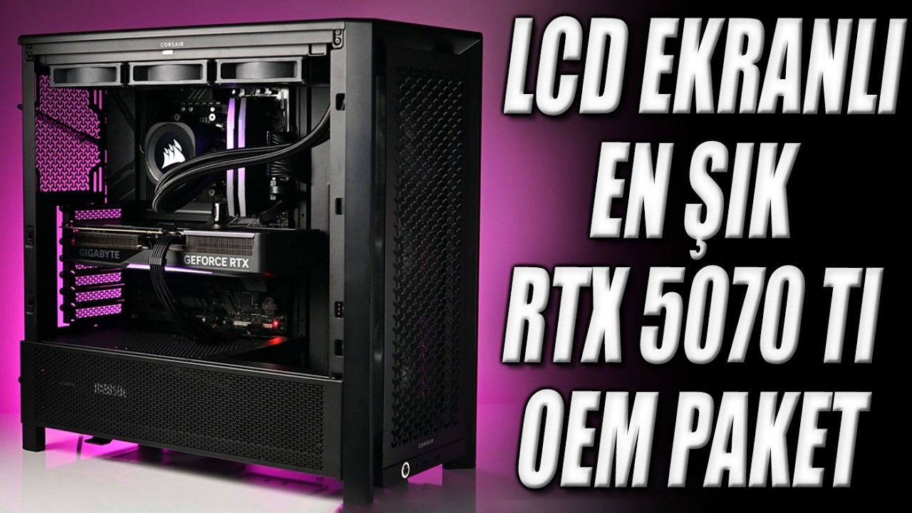 RTX 5070 Ti Oem Paket (2K/4K)  |  Kalite Tesadüf Değildir