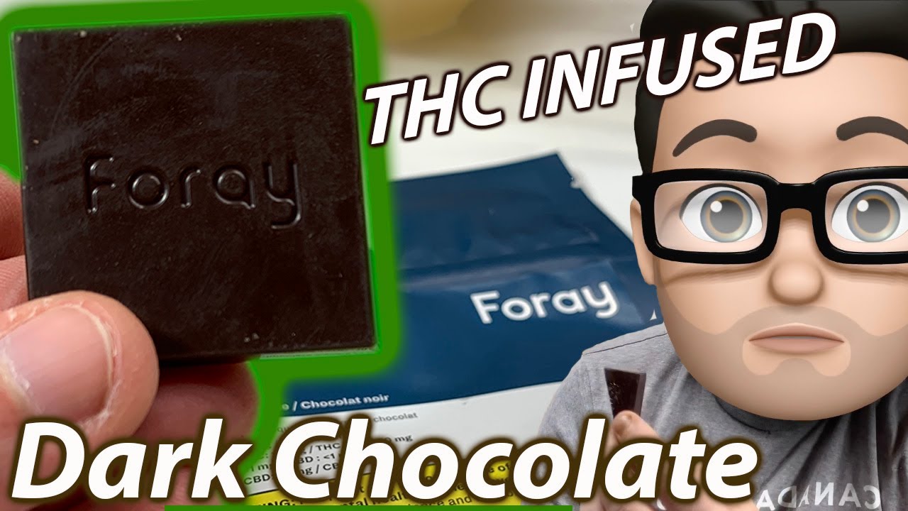 Review of Foray's Dark Chocolate with THC