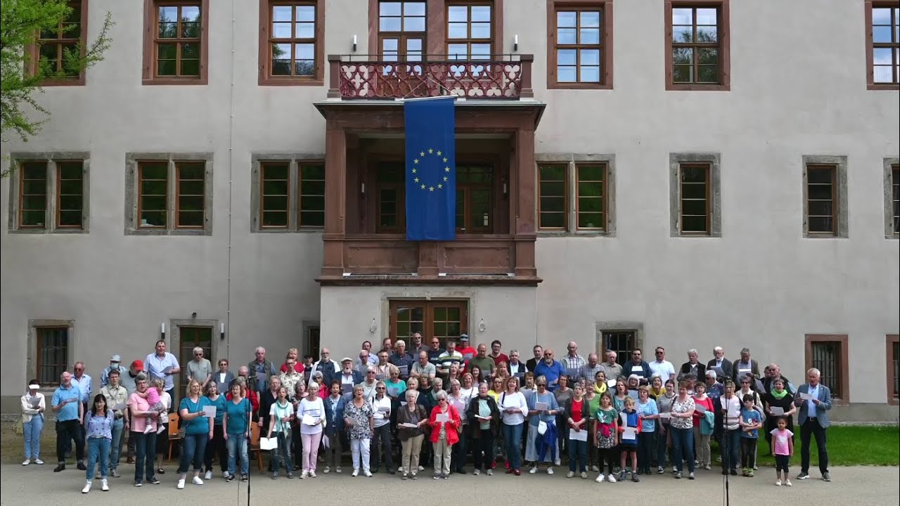 Wächtersbacher Europachor singt Ode an die Freude am Europatag 2022