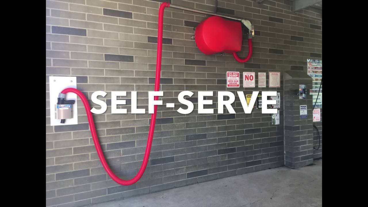 How to Use a self-serve car wash Super Air Shamee 2 air dryer