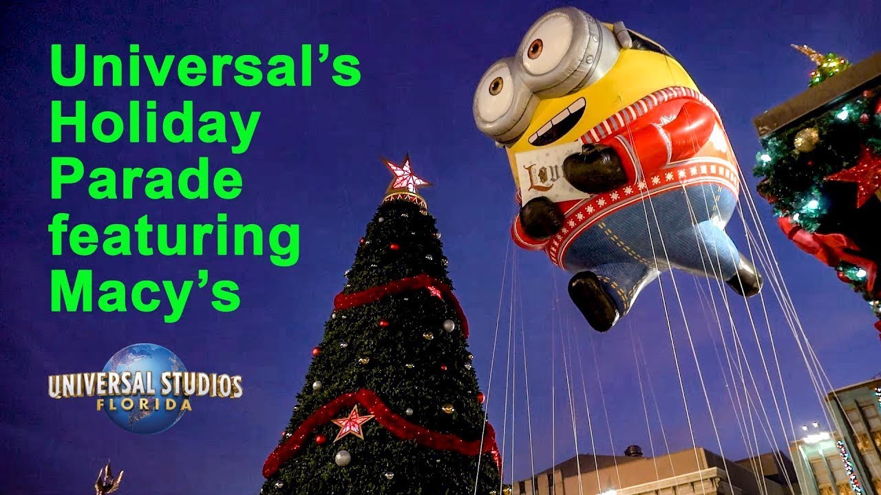 🎄 Universal Orlando’s Holiday Parade Featuring Macy’s 2025 | Reaction 🎅✨