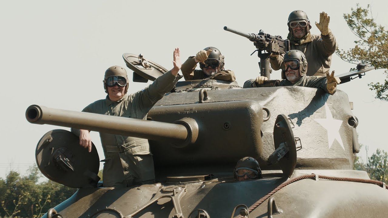 D-Day Normandy 2023 | Défilé Chars & Véhicules Militaires Alliés