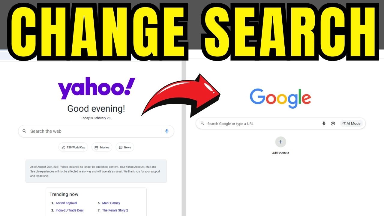 How To Change Search Engine In Google Chrome (2026)