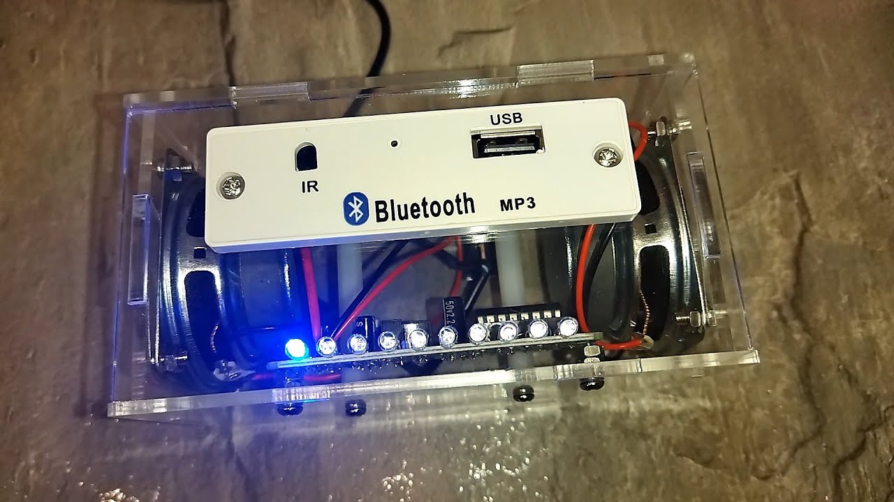 Собираю конструктор "Блютуз колонка" | Stereo Bluetooth Audio Kit | пайка