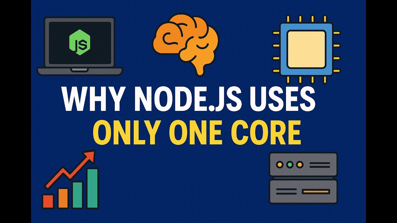 136. Why Node.js Uses Only ONE Core (And How to Fix It with Cluster Module!)