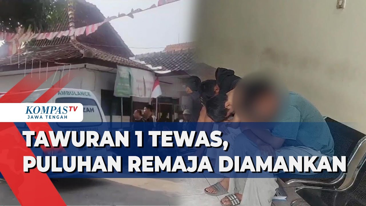 Tawuran Remaja di Kendal 1 Tewas, Puluhan Remaja Diamankan
