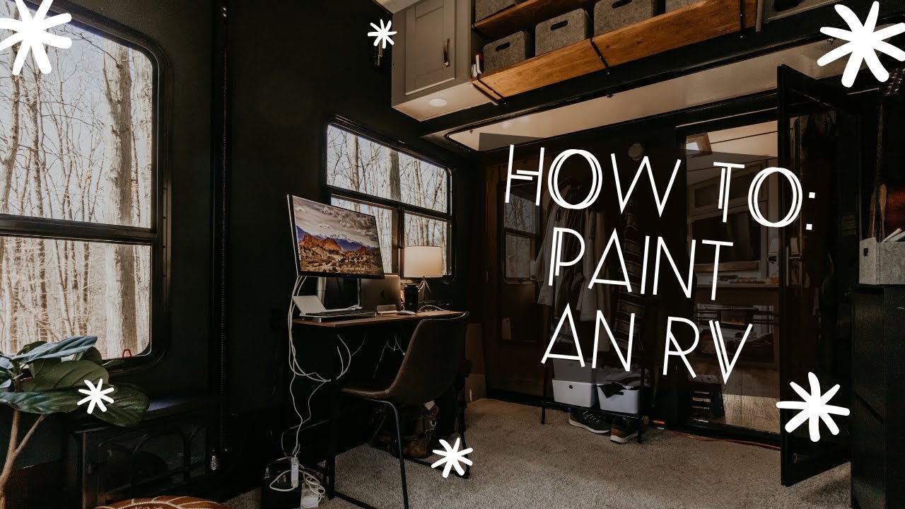 HOW TO: Paint an RV - Toy Hauler Renovation