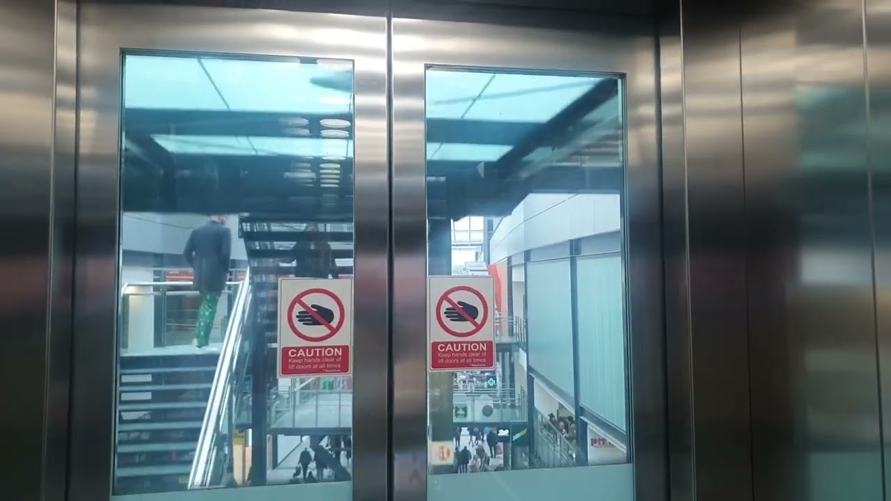 2007 KONE Ecodisc Glass Lifts @ St Stephens in Hull