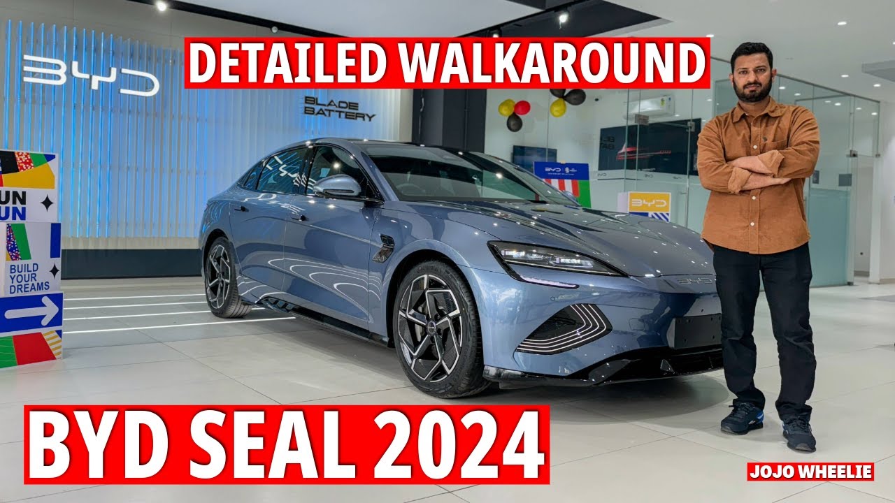 new BYD Seal  Electric Luxury Performance super Car starts at Rs 41 lakh detailed walkaround review