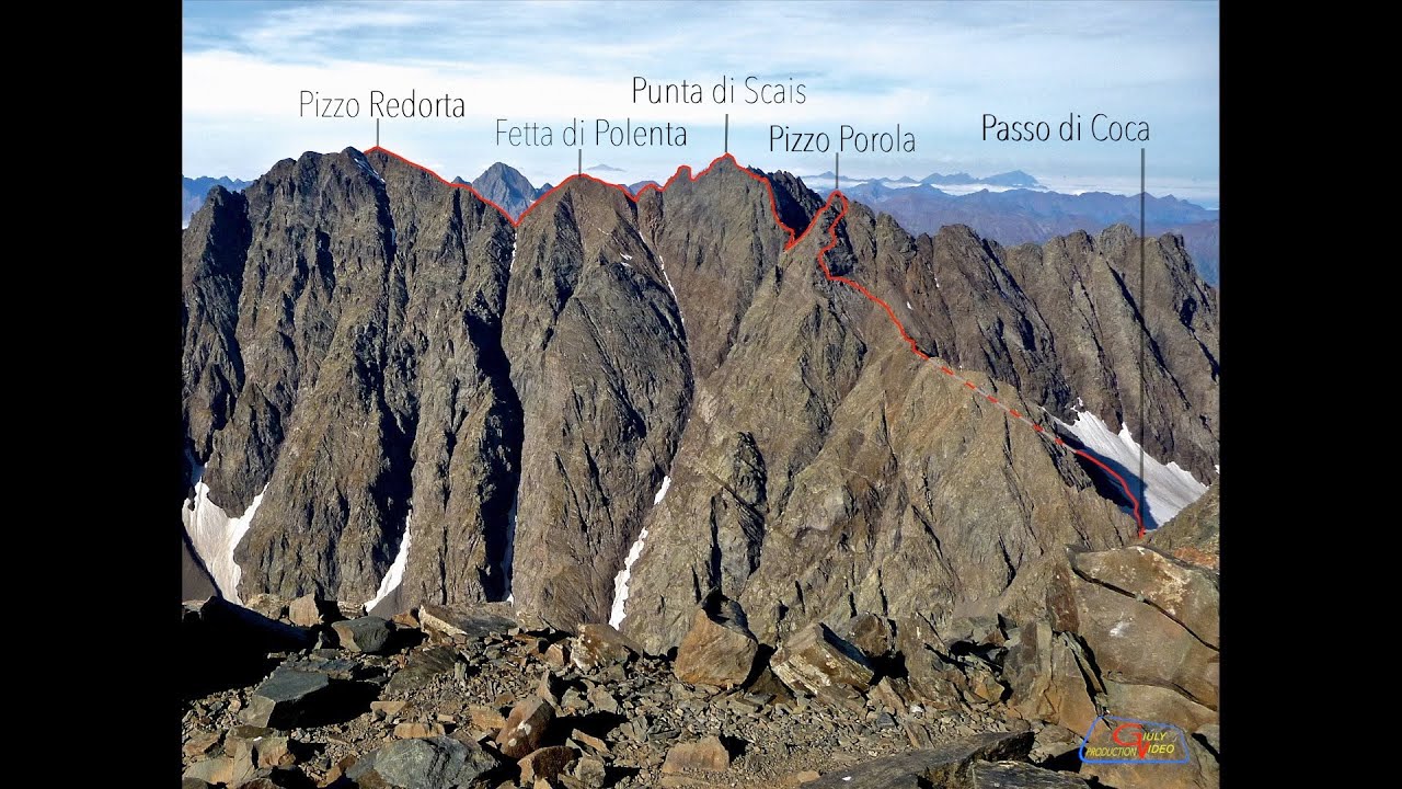 Traversata solitaria - Redorta - Scais - Porola del 1997