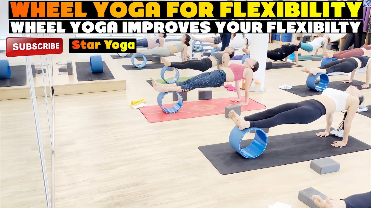 Йога на колесах для гибкости | Star Yoga | Йога Вьетнам