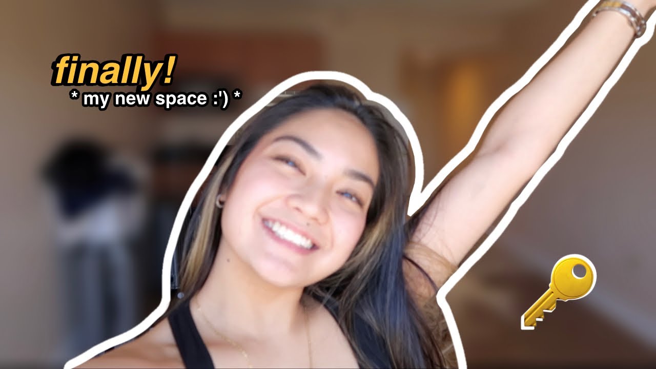 adulting JEOrney 2🇺🇸 MOVING IN TO MY APARTMENT 🥺🙏🏼 *where did i move?* ✨