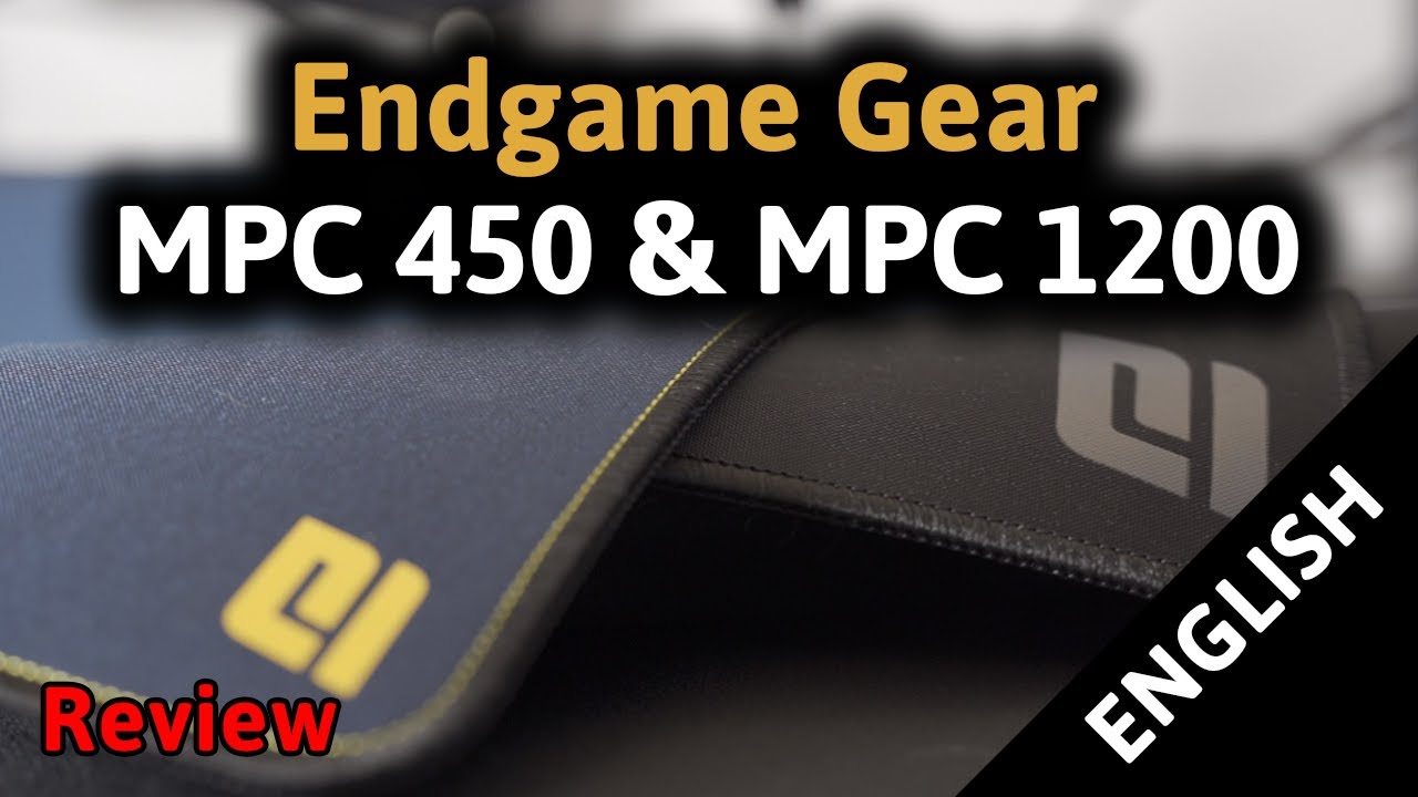 EndgameGear MPC 450 & 1200 - CORDURA GAMING MOUSEPAD! | Review | TheWhale [ENG]