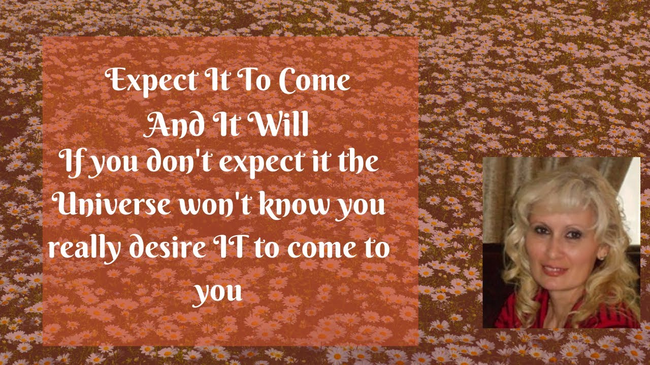 Expectiong Is About Behavior