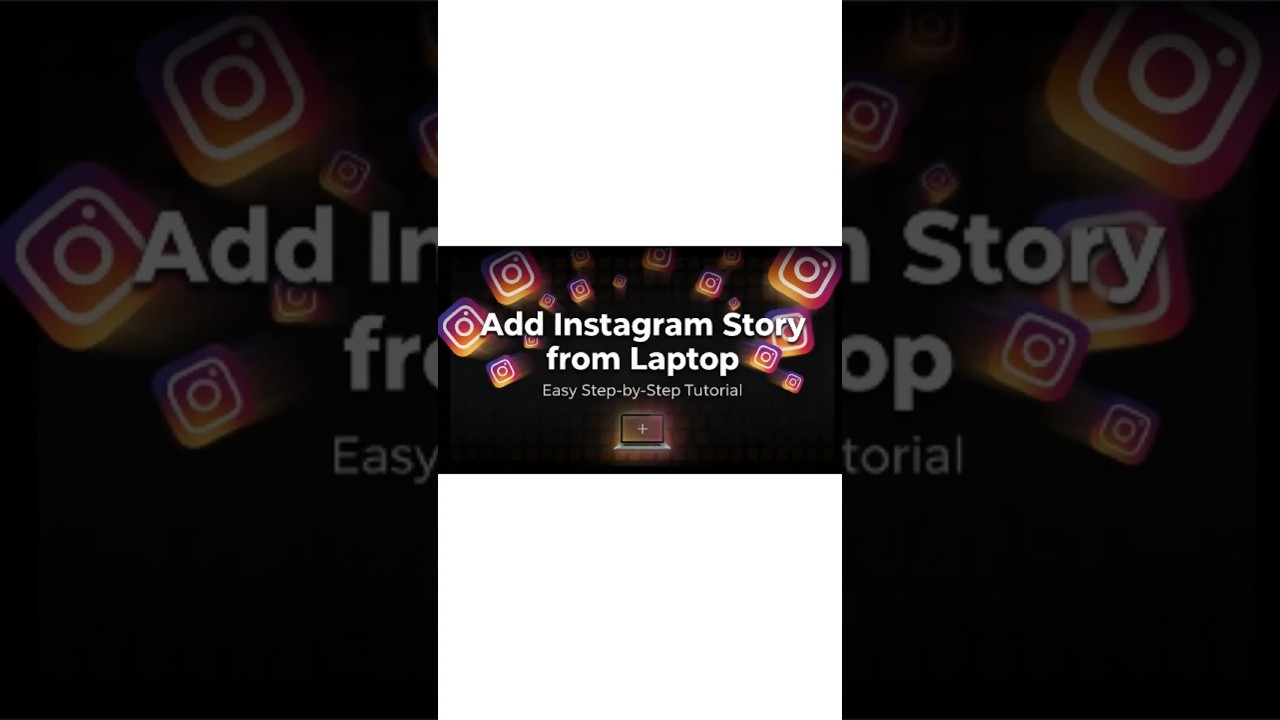 ADD INSTAGRAM STORY IN LAPTOP✅✅ #shorts #viralshorts #trending #tricks #shortcut #instagramtricks