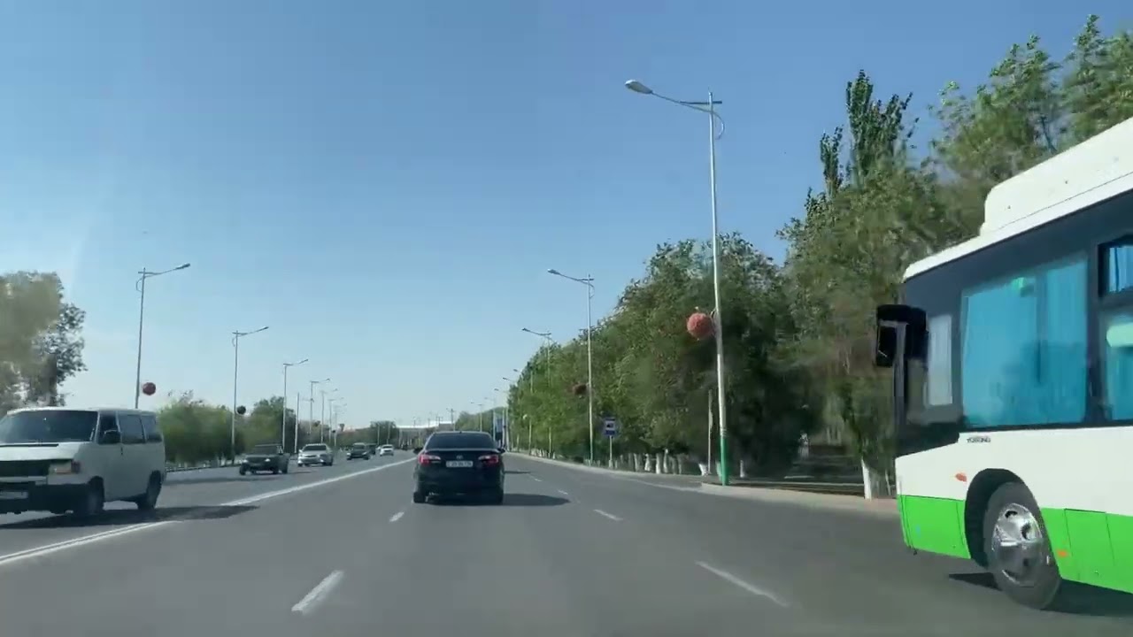 От района универсам до ана мен бала  #роддом#гамбургер#кызылорда#