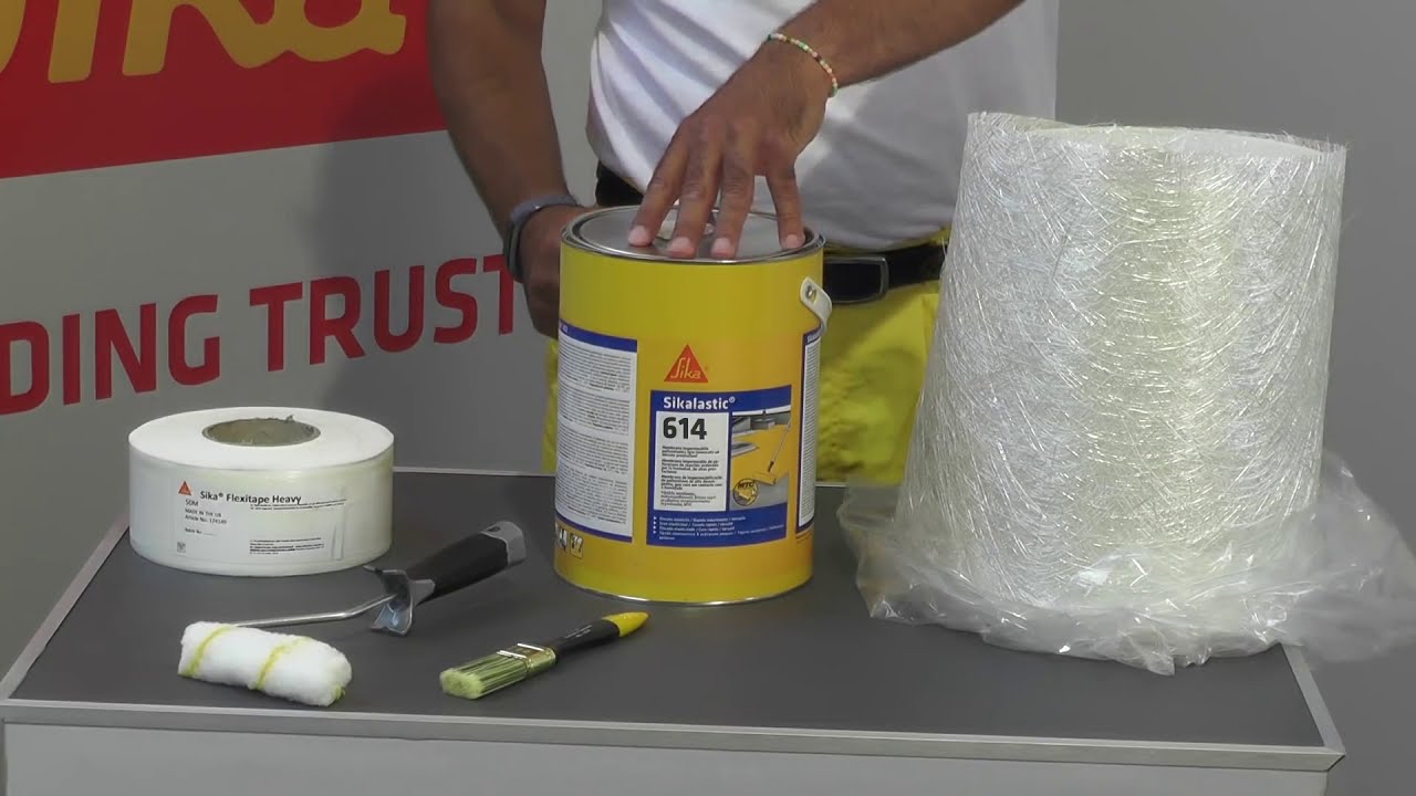 Impermeabilização com Membrana Líquida - Sikalastic®-614 Reforçado