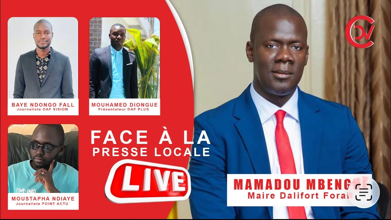 Le Maire de Dalifort-Foirail, Mamadou Mbengue, face à la Presse Locale
