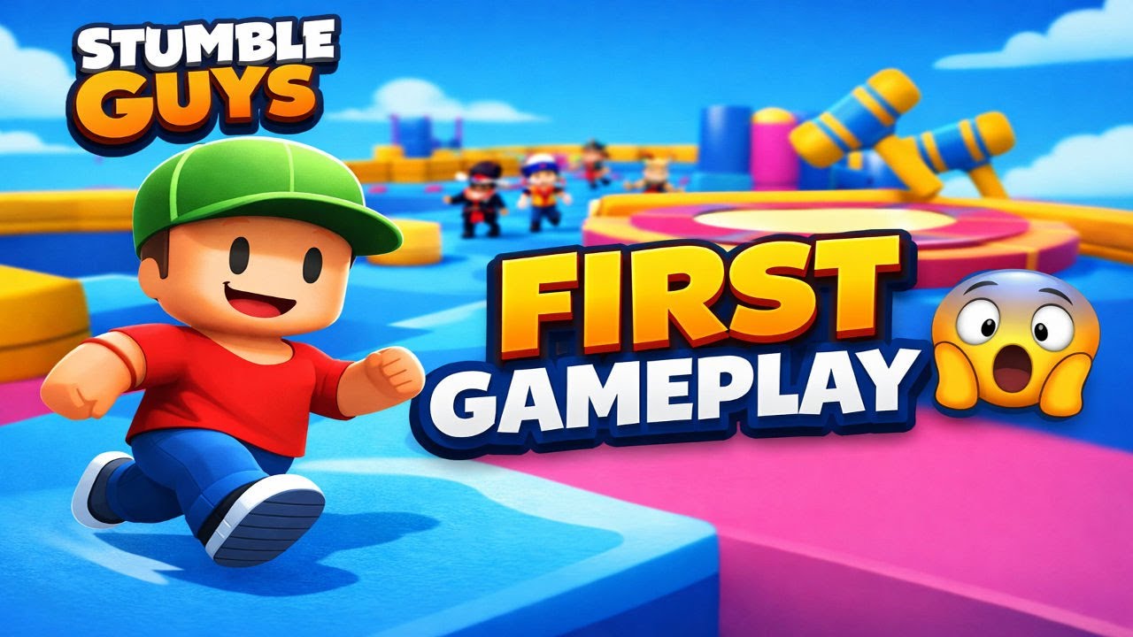 Stumble Guys First Gameplay 😱 | Noob to Pro Journey Begins!