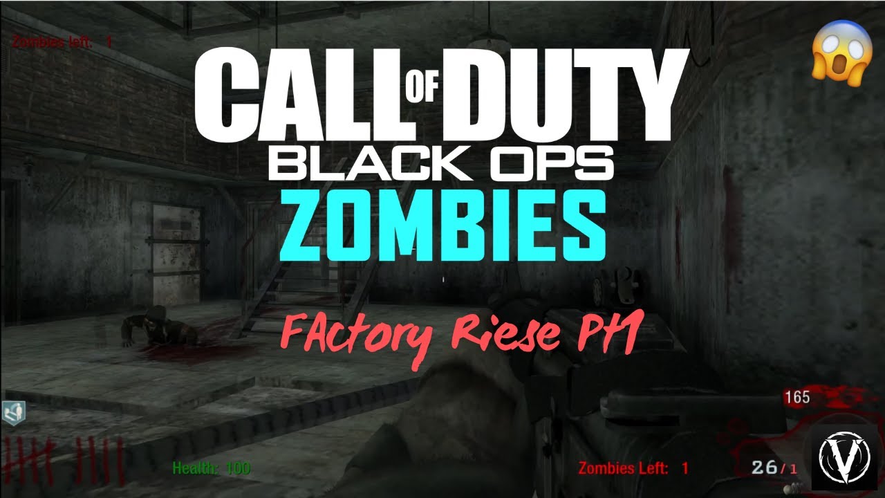 CoD BO1 Zombies - Factory Riese Pt1 [live com]