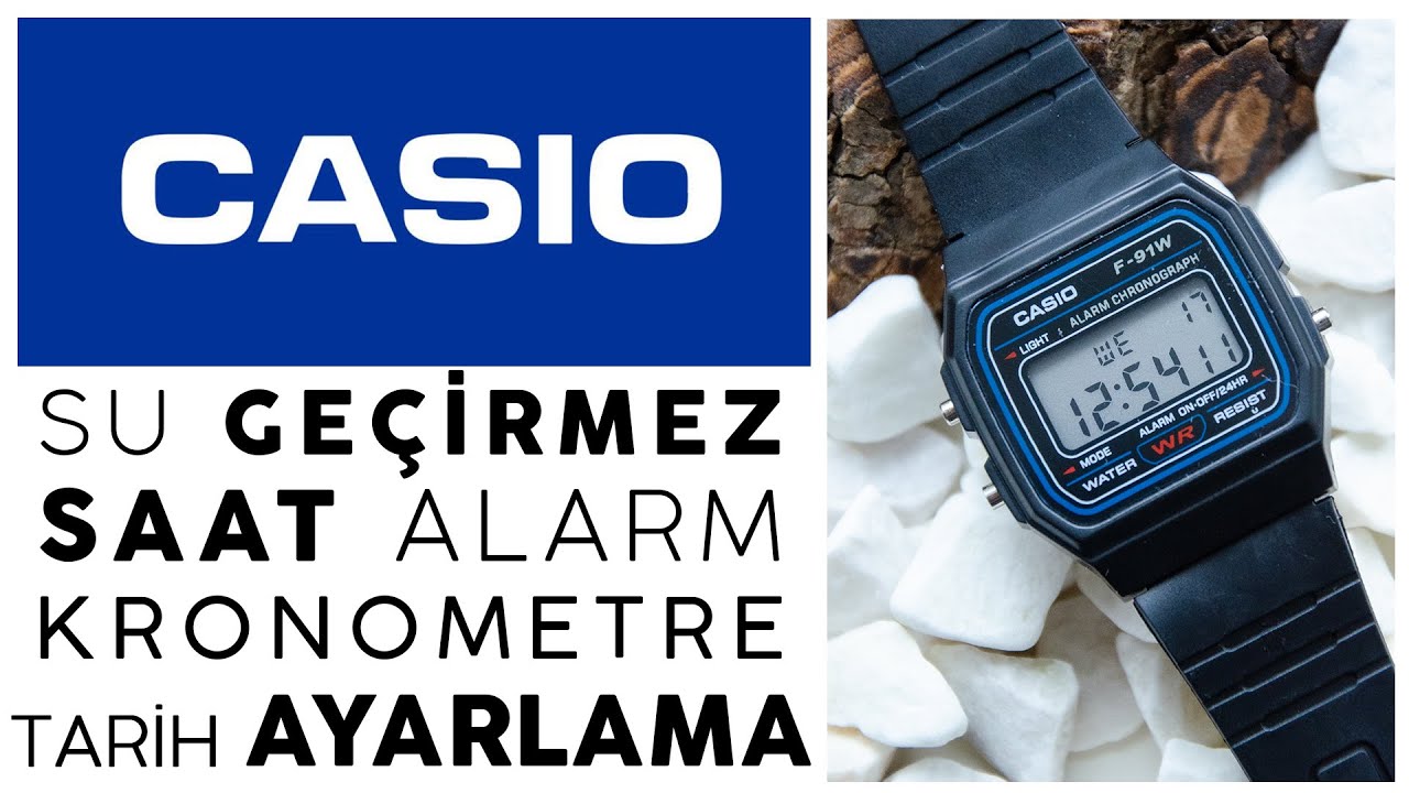 Casio Saat Nasıl Ayarlanır - Casio Kol Saati Ayarlaması