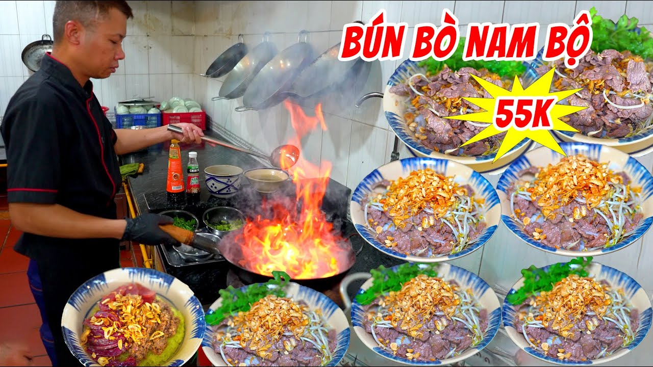 Ăn Bún Bò Xào Nam Bộ, Xôi Lạp Vịt Siêu Ngon Độc Đáo Ở Sài Gòn