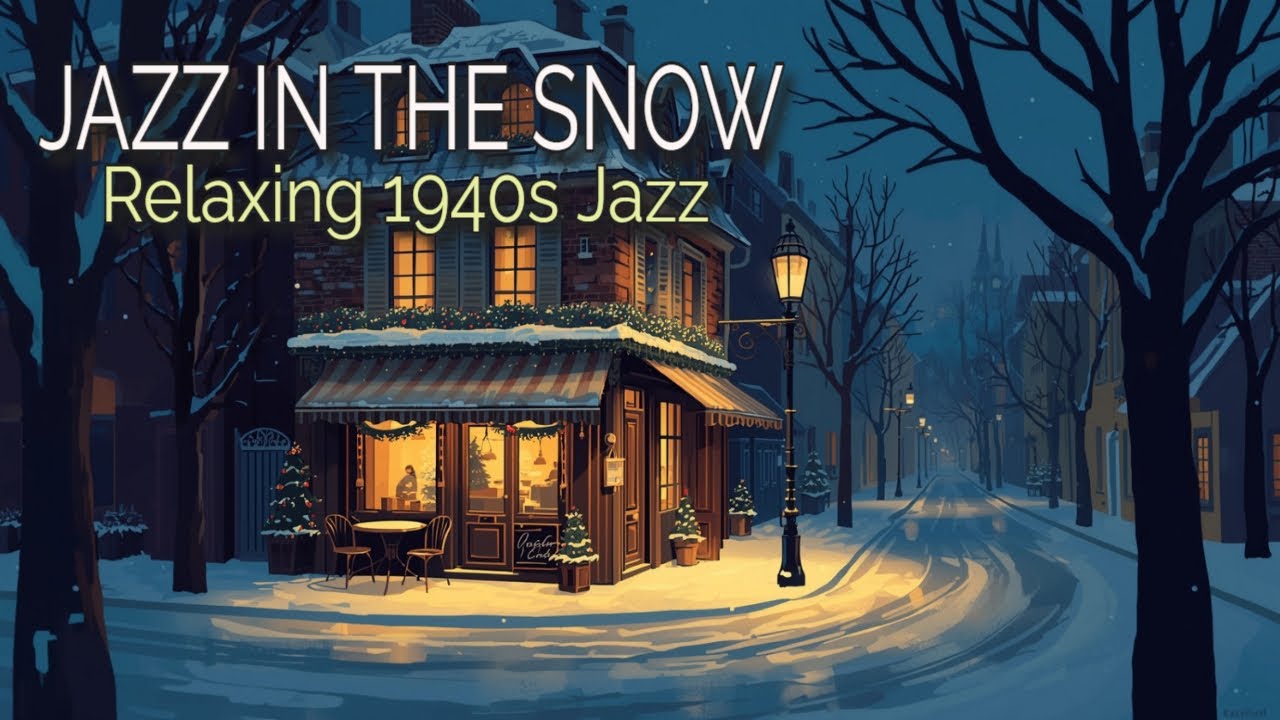 👉 JAZZ IN THE SNOW | RELAXING 1940s JAZZ
