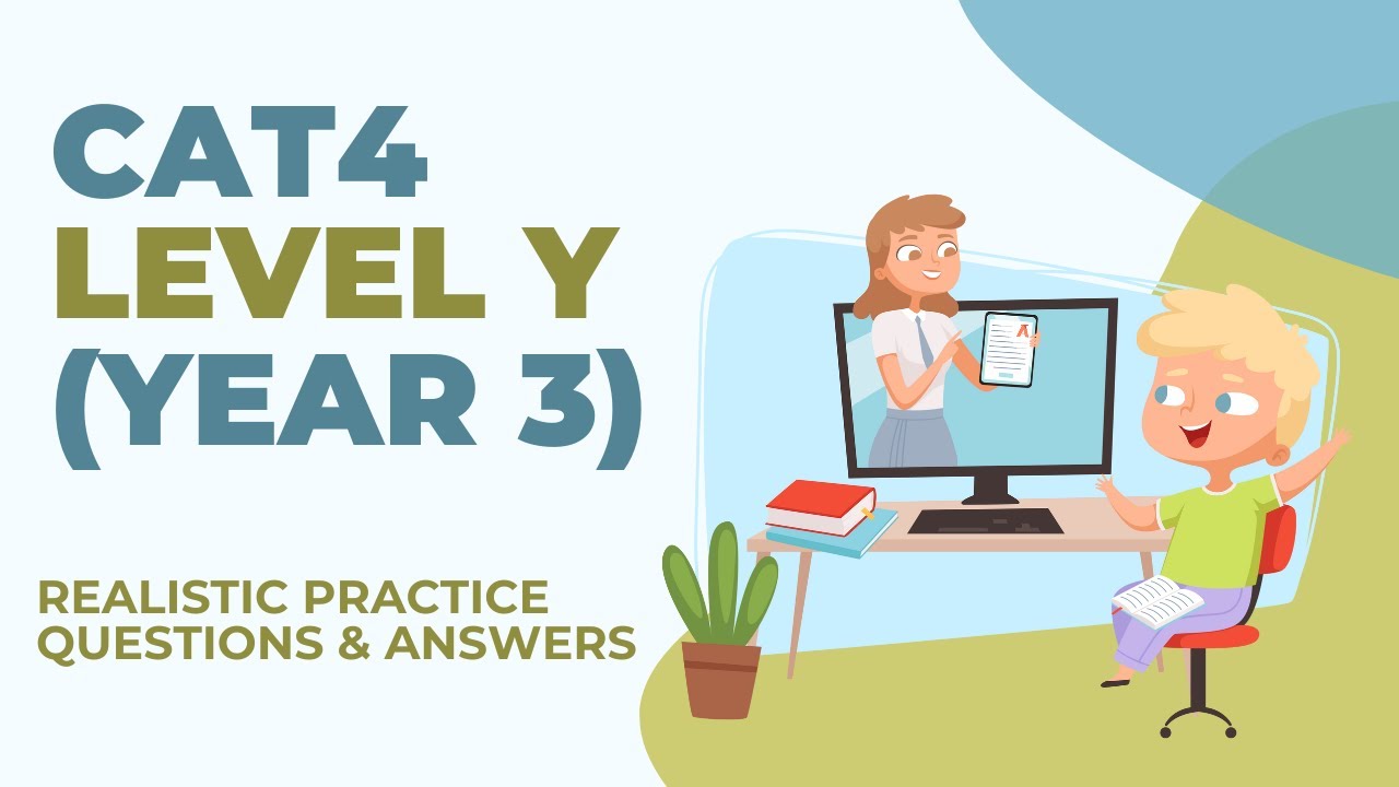 Ace Your CAT4 Year 3 [Level Y/Pre-A]: See the Format & Try These 8 Sample Questions