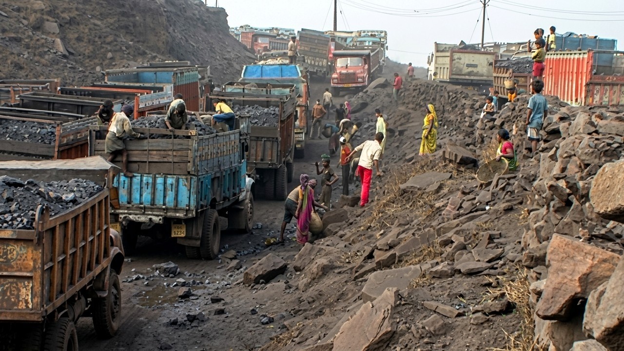 India: the Hell of the Coal Road