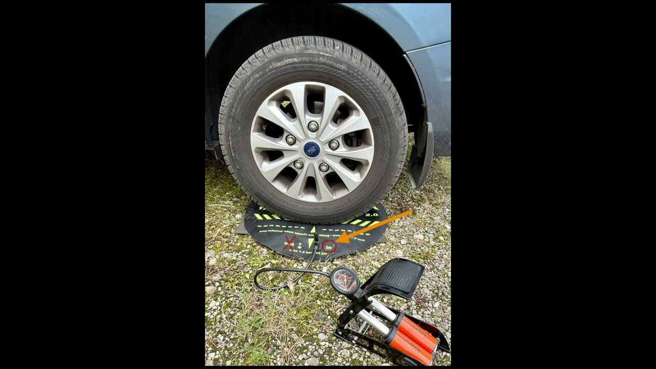 Ford Nugget Plus Westfalia - &bdquo;FlatJack 2.0&ldquo; - Camper Air Leveler / Auffahrkeile 