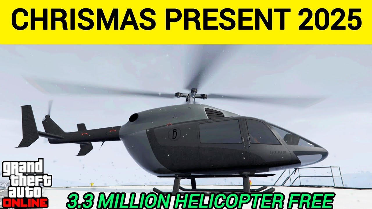 Super Volito Carbon Helicopter Free this December week in GTA Online