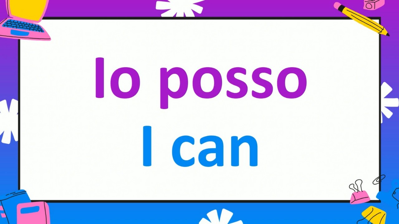 Learn 35 Essential Irregular Italian Verbs with Present Tense Conjugations and Practice Sentences!