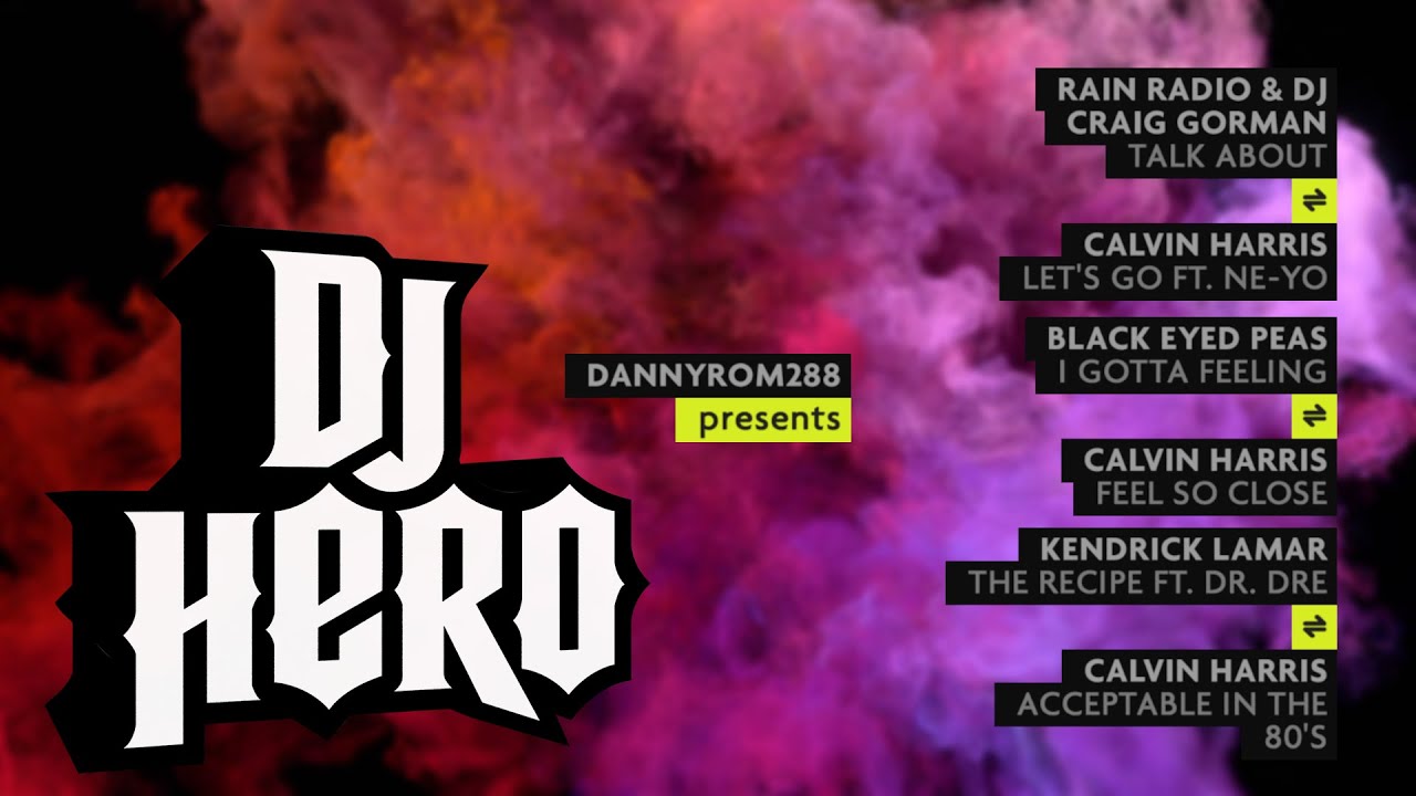 DJ Hero Custom - Calvin Harris Megamix
