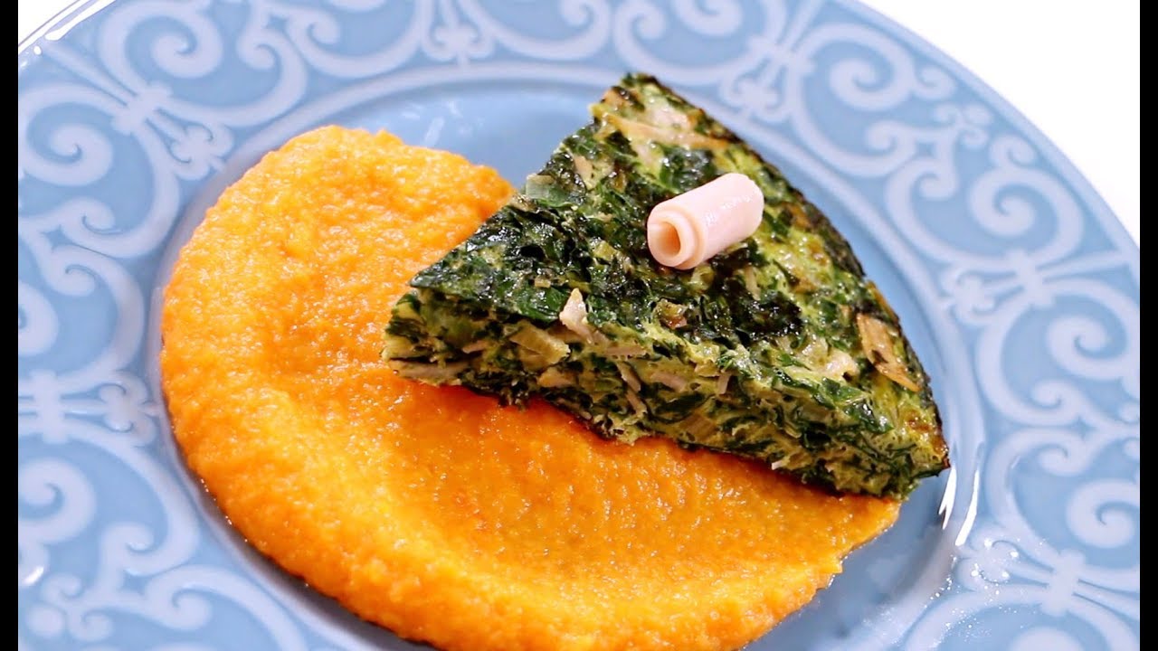 TORTILLA DE ACELGA & PURÉ DE ZANAHORIA / MANOS A LA OBRA