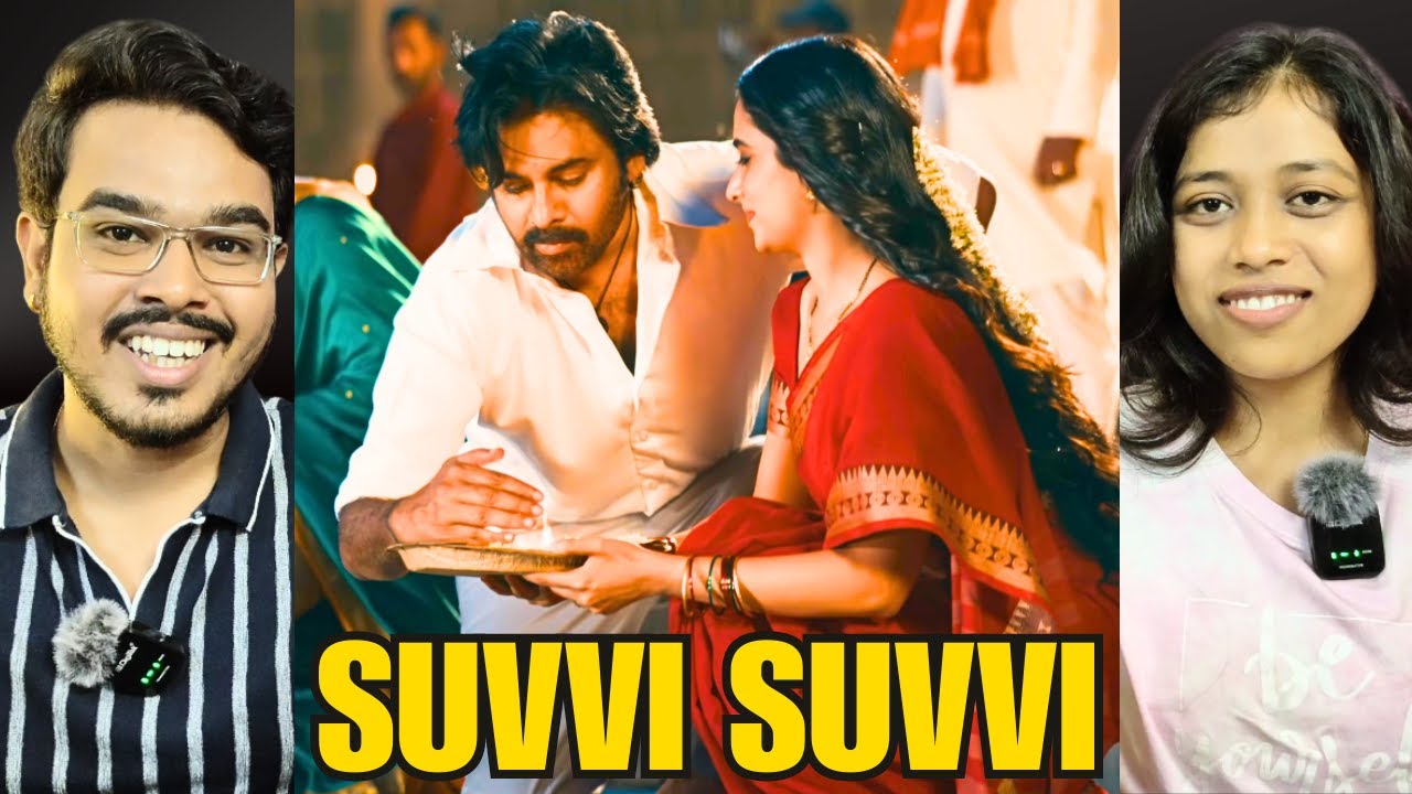 They Call Him OG - Suvvi Suvvi Lyric Video REACTION | Pawan Kalyan | Sujeeth | Thaman S