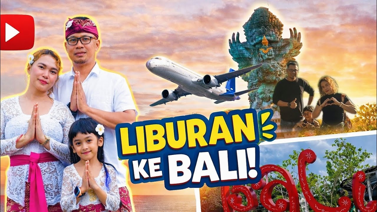 Akhirnya Liburan ke Bali! 🤩 Jelajah GWK & Lihat Patung Tertinggi di Indonesia 🇮🇩