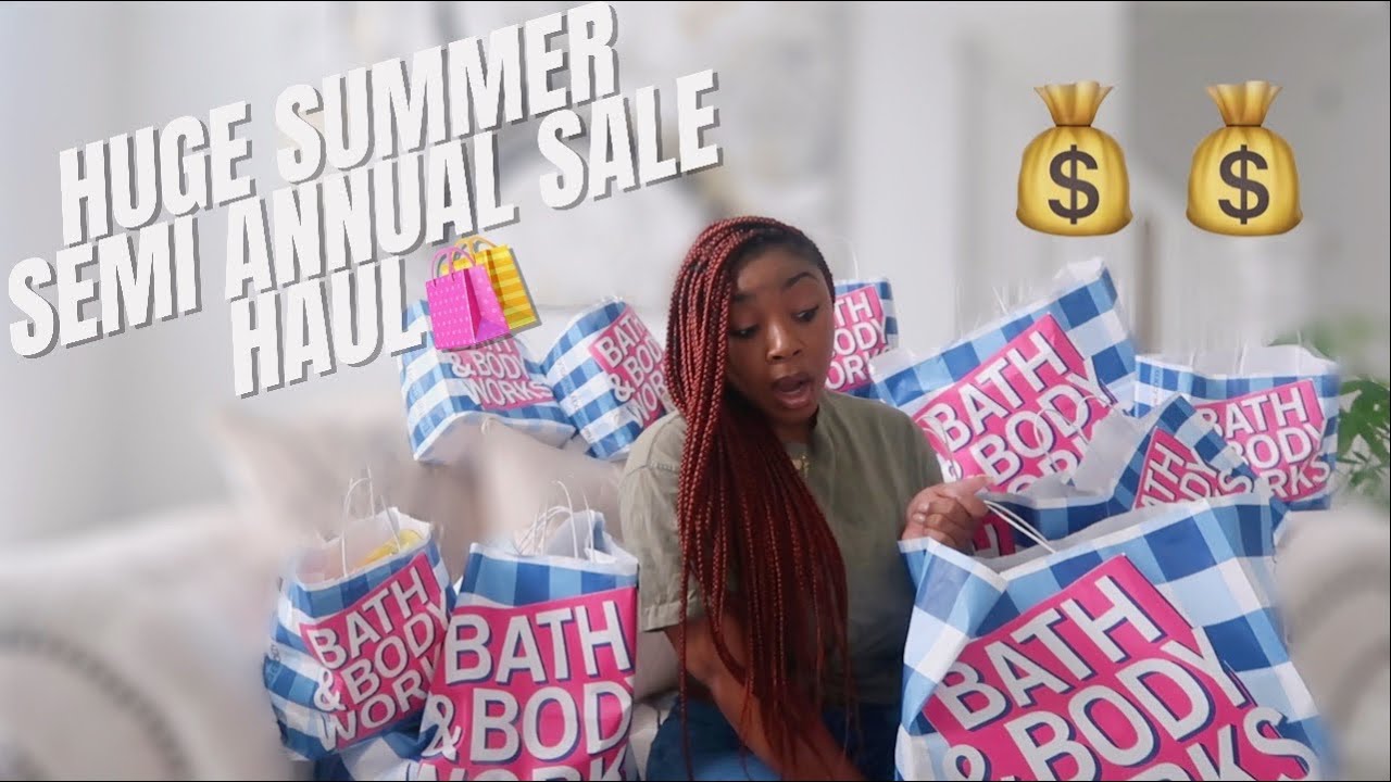 THE MOST EPIC BATH & BODY WORKS SUMMER (2021) SEMI-ANNUAL SALE HAUL PT. 1 | *MUST SEE* | LiVing Ash