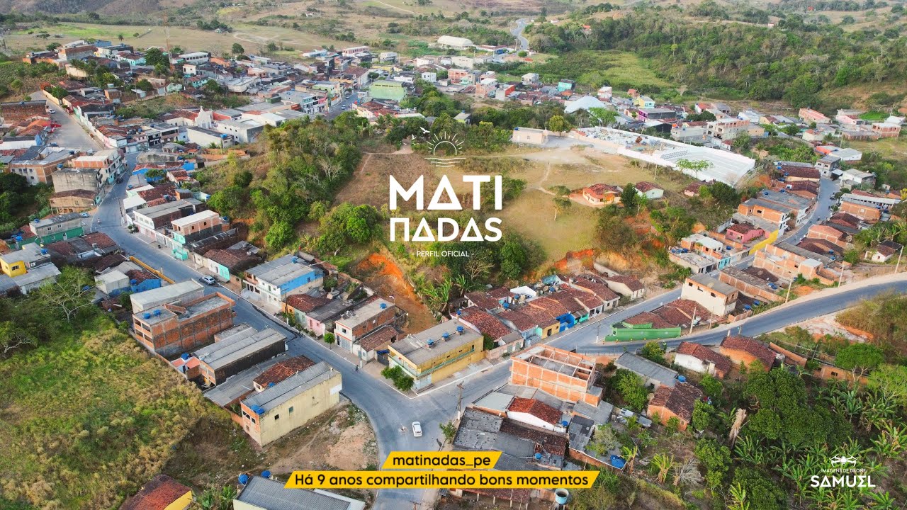 imagens de drone - matinadas - agreste pernambucano - Samuel drone